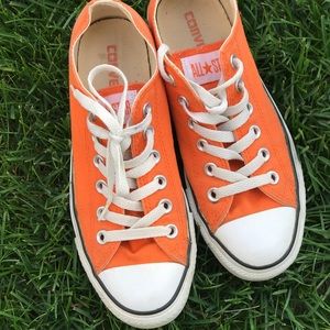Orange Converse All Stars